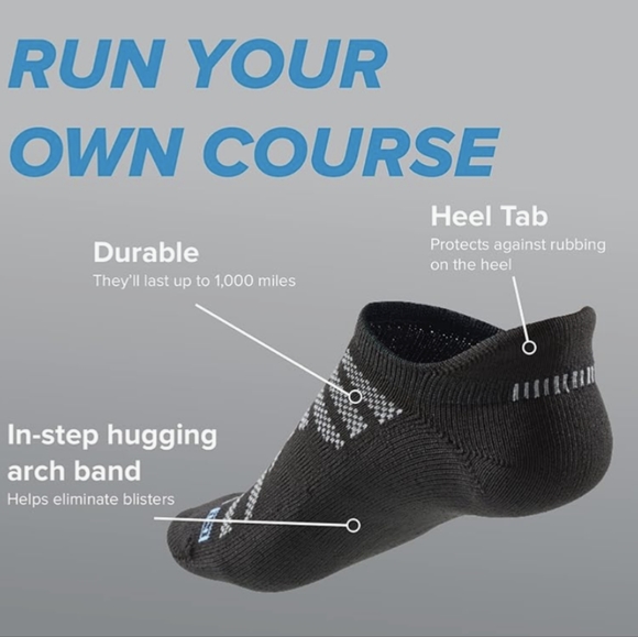 R-GEAR 3 PACK THIN RUNNING PERFORMANCE SOCKS - Picture 5 of 5